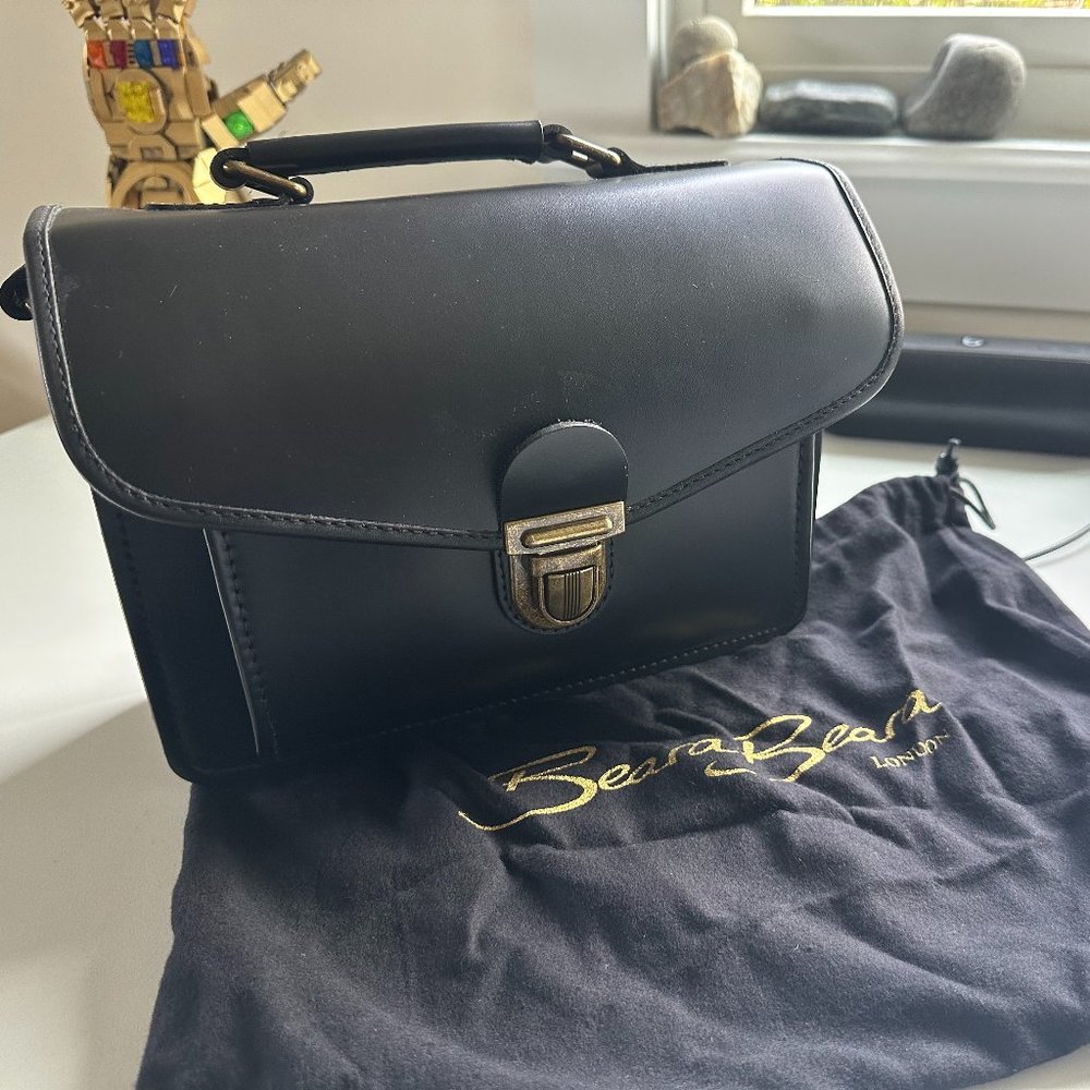 BEARA BEARA FLORENCE BLACK SATCHEL